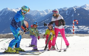 Skibilder Familie
